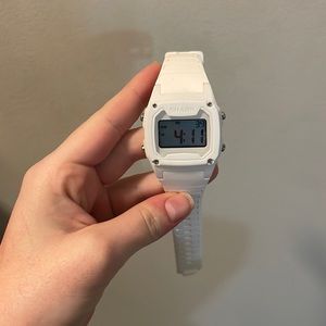 Shark White Electric Watch